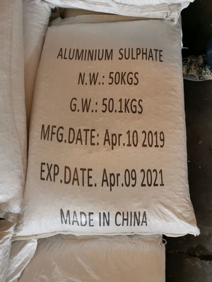 17% Bahan Pengolahan Air Potongan Aluminium Sulfat Digunakan Untuk Pembuatan Kertas