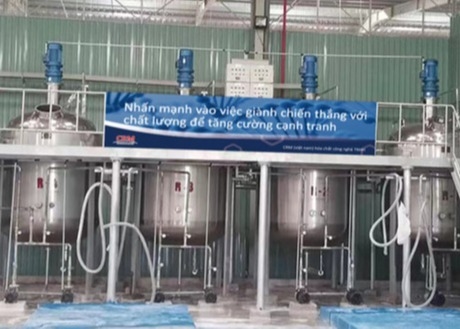 1000KG IBC Tangki Dispersed Rosin Ukuran Untuk Waterproofing Agen Dengan 3 Bulan Shelf Life