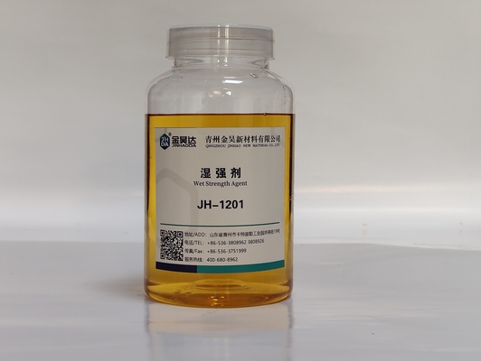 Soluble Light Yellow Kationic Wet Strength Agent Untuk pembuatan kertas