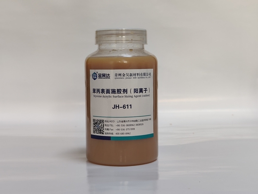 Bahan Pengukur Permukaan Kationik Akrilik Larut Air Styrene 1.2 - 1.3 G/cm3