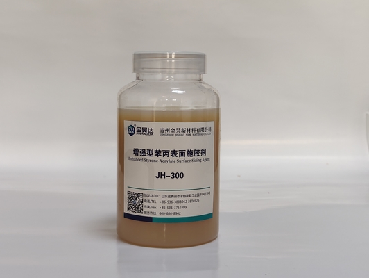 JH-WH300 Styrene Acrylic Ester Anionic Surface Sizing Agent Untuk Kertas Cetak