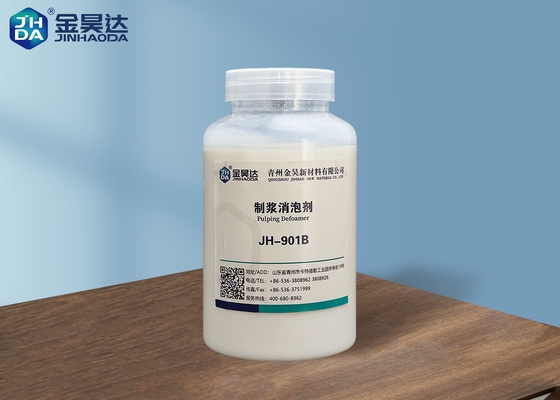 White Emulsion JH901B Slurry Antifoam Defoamer Menghilangkan Busa ISO