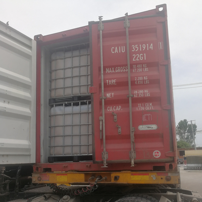 Titik didih 100C Densitas 1,2-1,3 G/cm3 Agen pengukuran untuk finishing tekstil yang optimal dan tahan lama