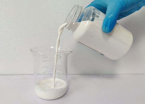 JHDA Water Proofing Anionic Wax White Emulsion dengan kandungan padat 35%.