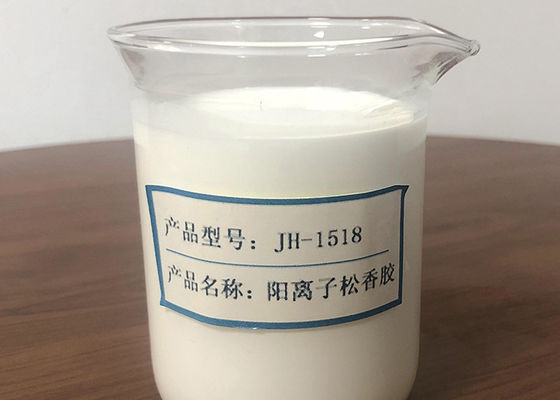 White Emulsion ISO14001 33% Cationic Rosin Sizing Untuk Daya Tahan Kertas
