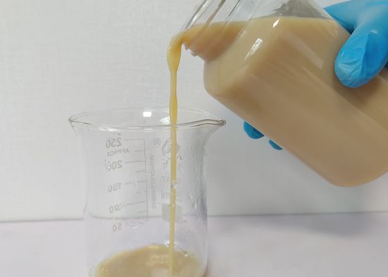 Anionic 25% Surface Sizing Agent Bahan Kimia Kertas Kultur Emulsi Akrilik Styrene