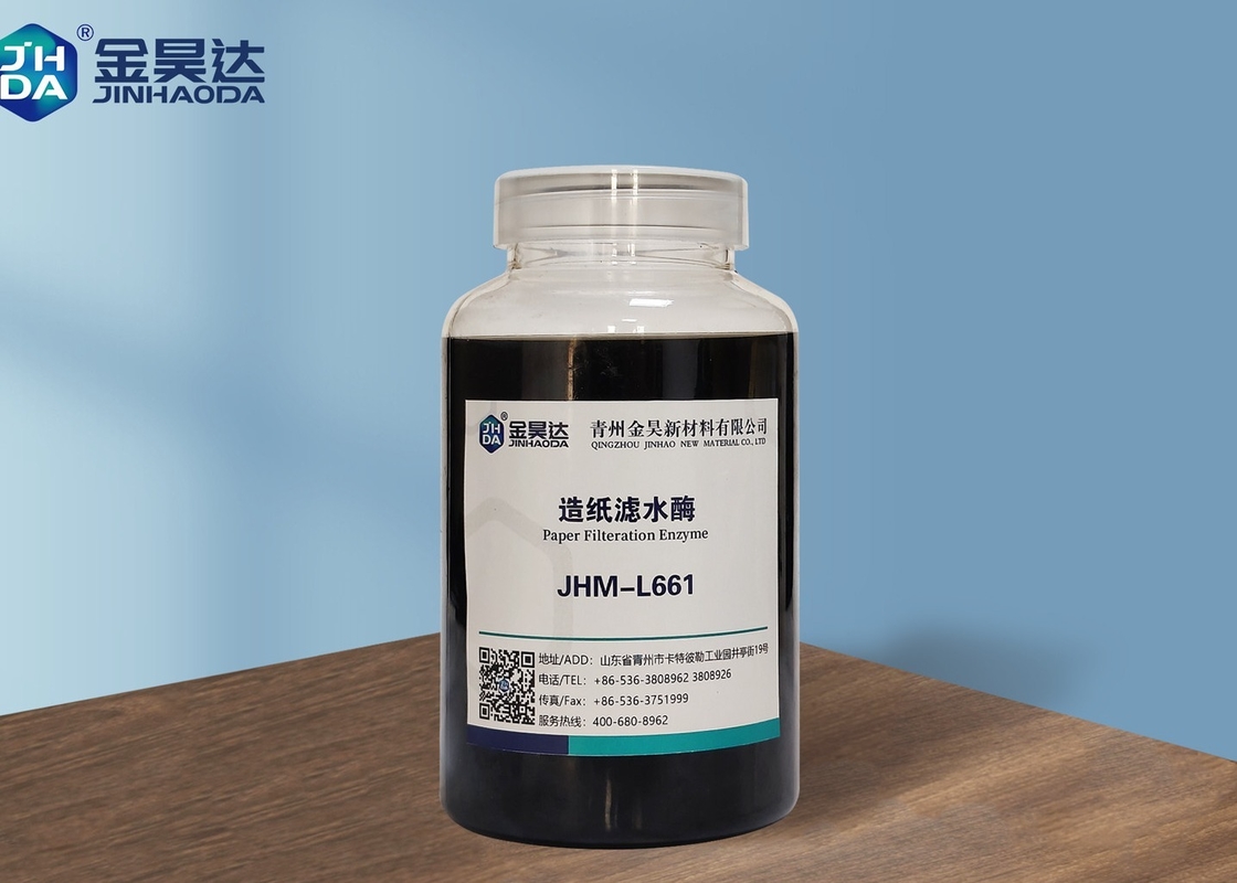Coklat Muda Atau Hitam Cair JHML661 Enzim Penyaringan Kertas Senyawa 1.0 Tp 1.3g / Ml