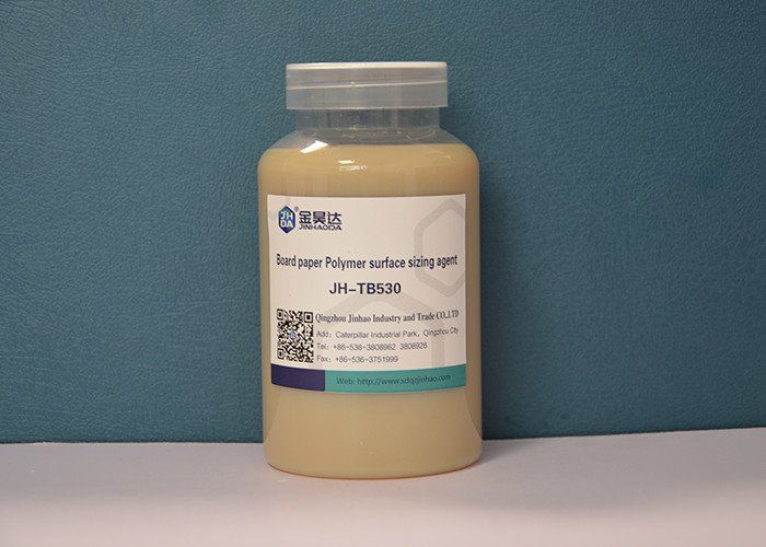 Ukuran Tekan 30% JH TB530 Agen Ukuran Permukaan Kationik Untuk Kertas Cetak