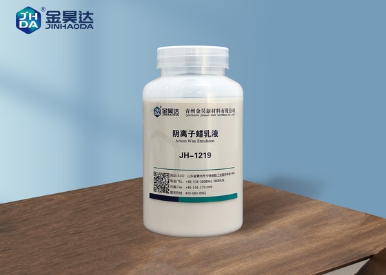 JHDA Water Proofing Anionic Wax White Emulsion dengan kandungan padat 35%.
