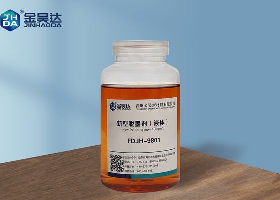 Harga bagus FDJH9801 Agen Deinking Cair Meningkatkan Produk Kertas Grade Mengurangi Biaya Deinking on line