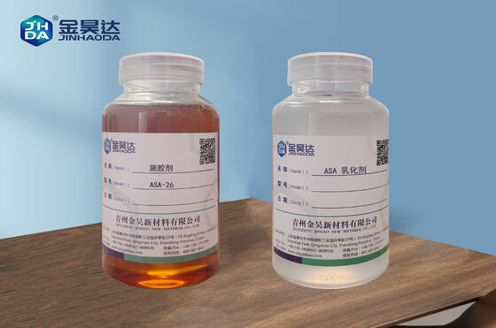 Harga bagus JH-ASA Kimia fungsional dengan periode pengerasan cepat dan penutup molekul tunggal untuk efisiensi molekul tinggi dalam aditif kertas on line