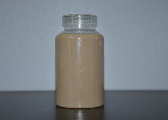 Harga bagus Bahan Ukuran Permukaan Kationik Coklat Muda 30 Persen Berbasis Akrilik Styrene on line